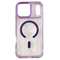 PREVENTA: Case iBox para iPhone 17 Pro Max Metal Glow, con MagSafe para carga inalámbrica, soporte en cámara, morado