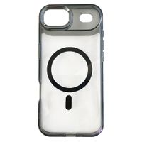 PREVENTA: Case iBox para iPhone Air Metal Glow, con MagSafe para carga inalámbrica, soporte en cámara, negro
