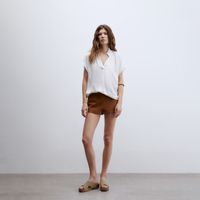 Blusa Mujer Sfera Piedras Small Blanco