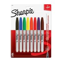 Marcador Sharpie colores básicos x8 1807740 - !OFERTA!
