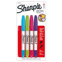 Marcador Sharpie doble punta x4 1814374 - !OFERTA!