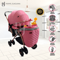 COCHE CUNA MUSICAL DE LUJO «SUMMER DREAM» EDICIÓN LIMITADA FUCSIA