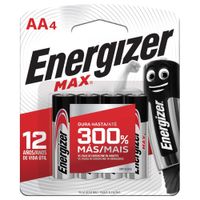 Pilas AAA Max ENERGIZER Pack x4
