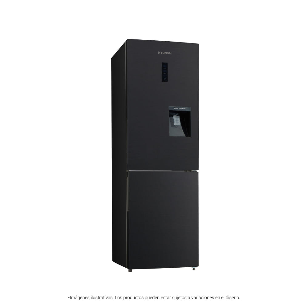 Refrigeradora HyundaiNo frost HYRF315BMNF Bottom Freezer (Bottom Freezer) Negro