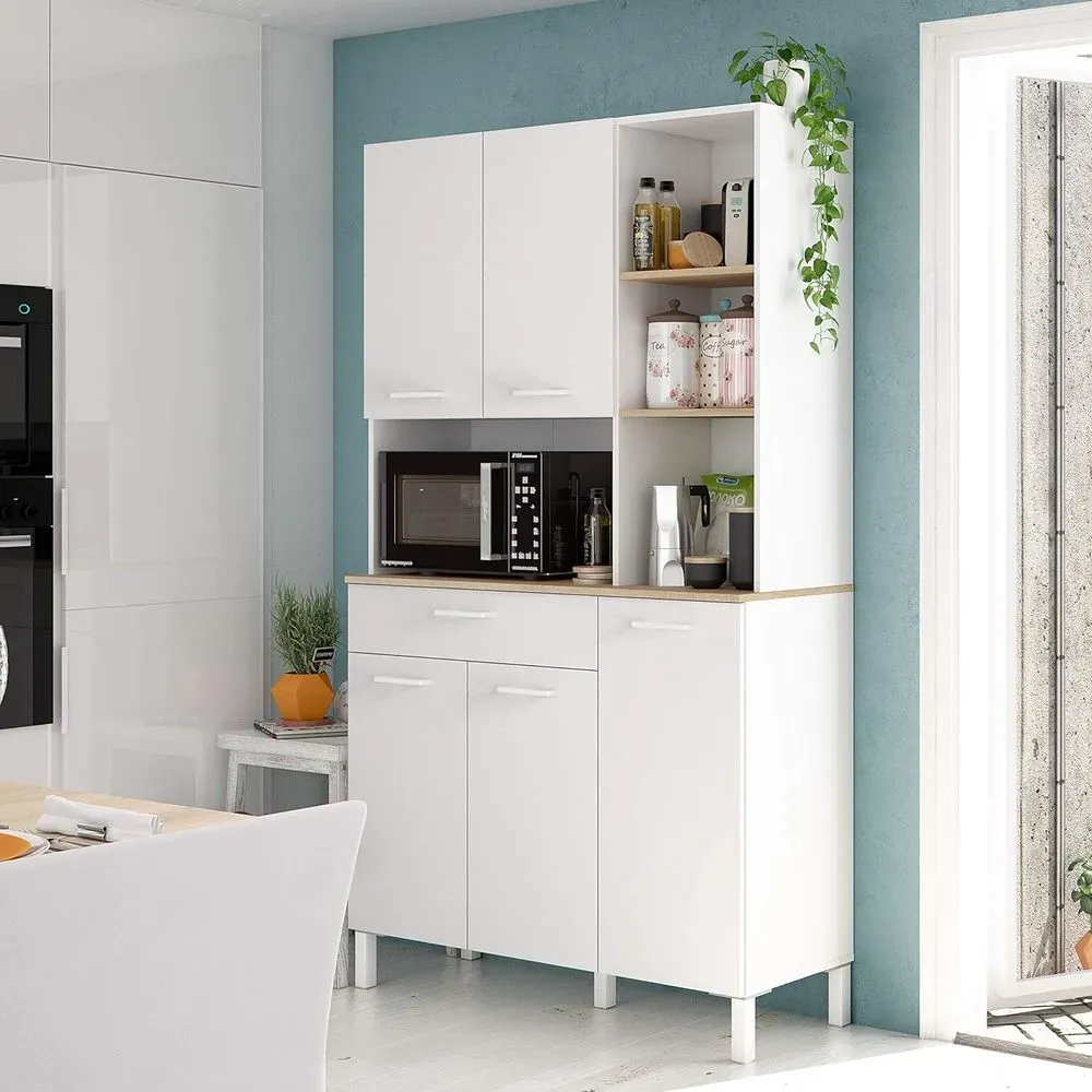 Mueble para Microondas Anastasia TU MESITA color Blanco