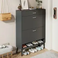 Zapatera Clásica Indiana color Gris TU MESITA