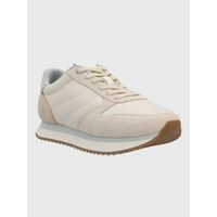 Zapatilla Para Mujer Cuero Bliss Sun Beige Hush Puppies