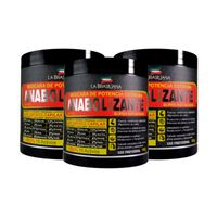 3 Máscara Anabolizante Para Cabello - La Brasiliana 1000G