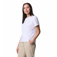 Polo Para Mujer Manga Corta Sun Trek™ Blanco Columbia
