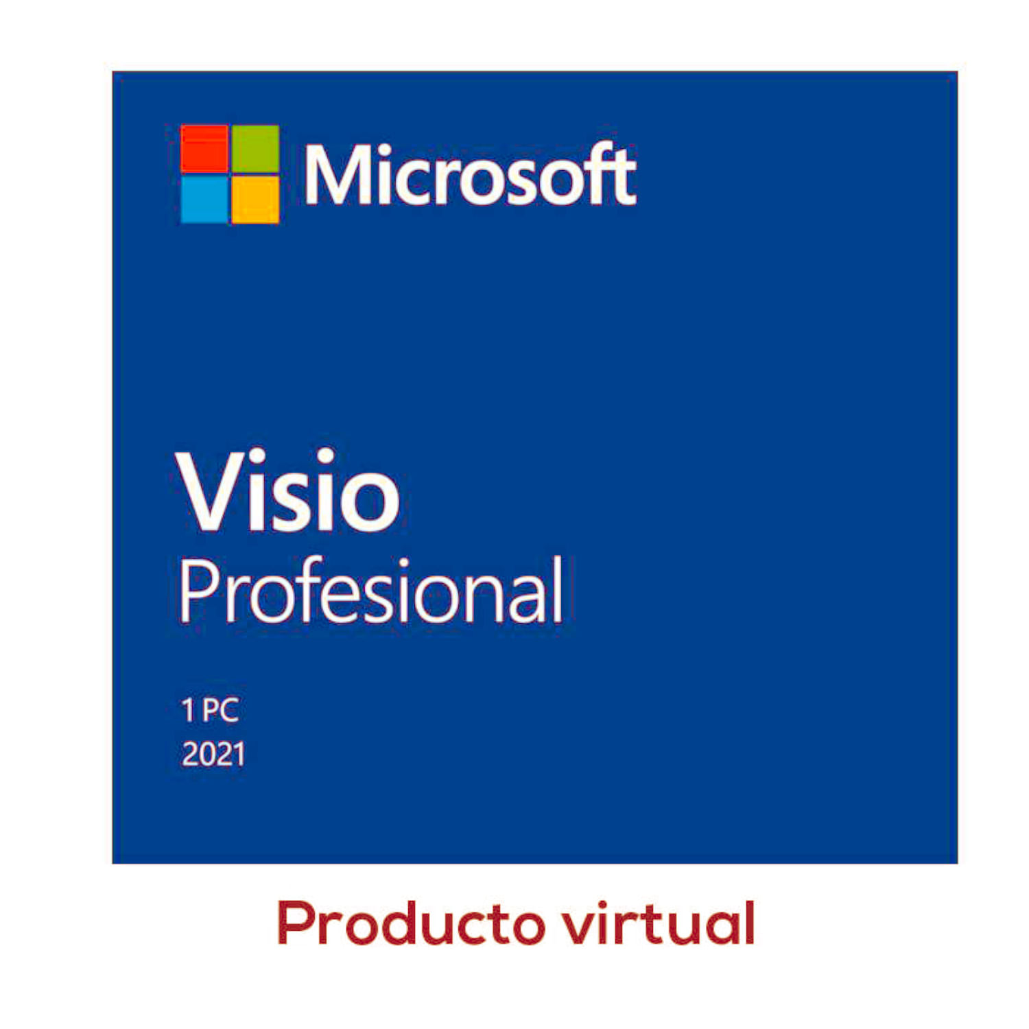 Licencia Microsoft Visio 2021 Pro