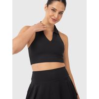 Bra Para Mujer Cropped Polo Negro Bsoul