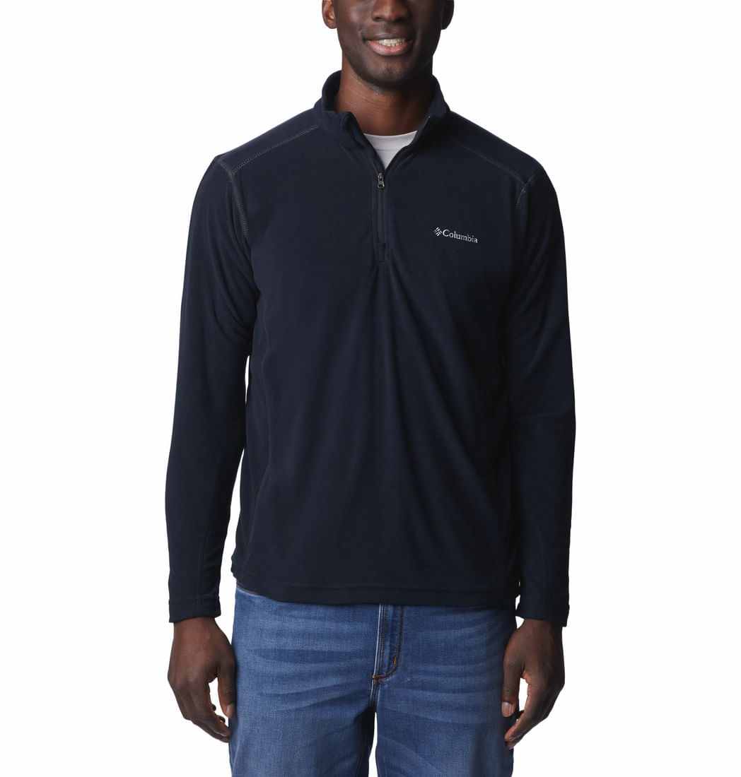 Polar Para Hombre 1/2 Cierre Klamath Range™ II Negro Vestuario