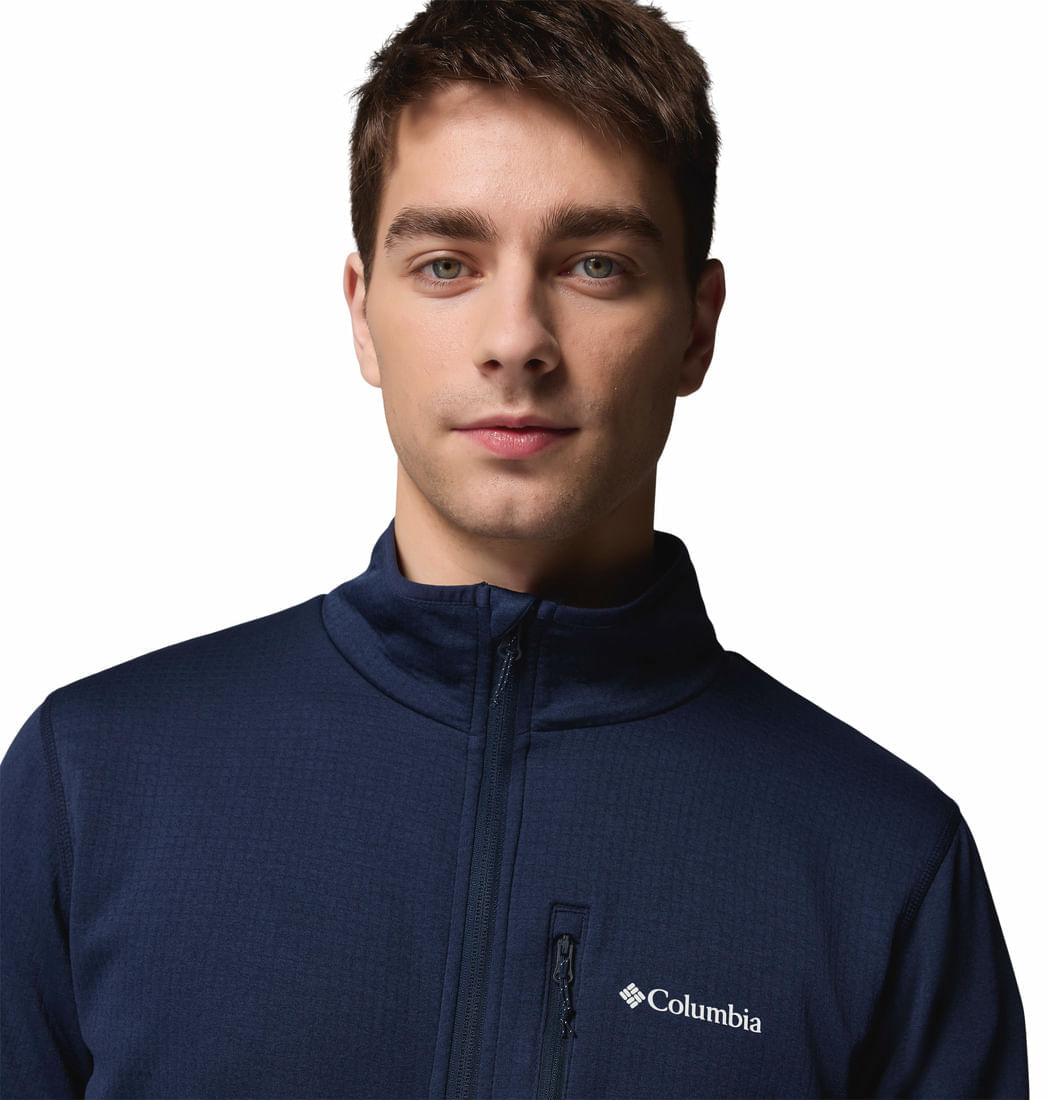 Casaca Para Hombre Cierre Completo Essential Hike™ Azul Columbia