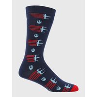 Medias Para Hombre SW X-Wings Color Azul Hush Puppies
