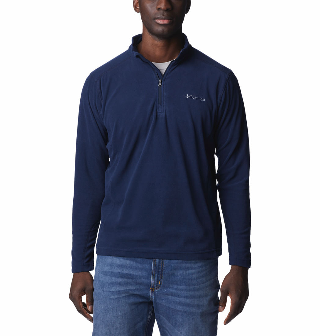Polar Para Hombre 1/2 Cierre Klamath Range™ II Azul Vestuario
