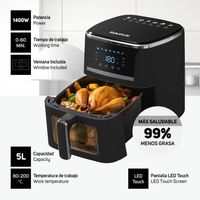 Freidora de Aire Taurus 5L Mod. Silver Fryer  !OFERTA!