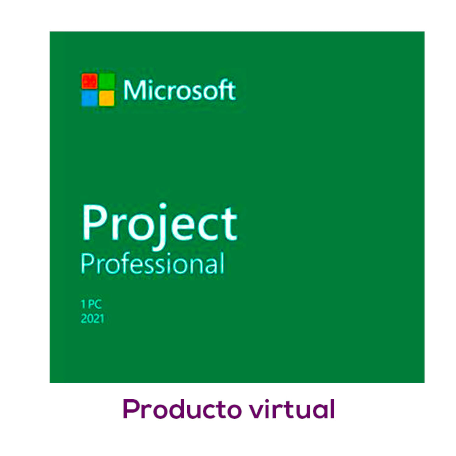 Licencia Microsoft Project 2021 Professional