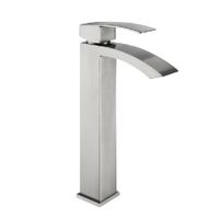 Grifería de Lavabo Monocomando en Acero Inoxidable M304-8129A