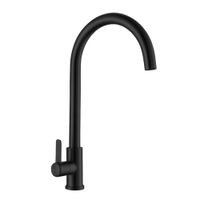 Llave de Cocina en Acero Inoxidable Negro Satinado LC304-035901