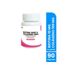 Biotina 10Mg & Colageno 10Mg 90 Capsulas Dermo Sumak
