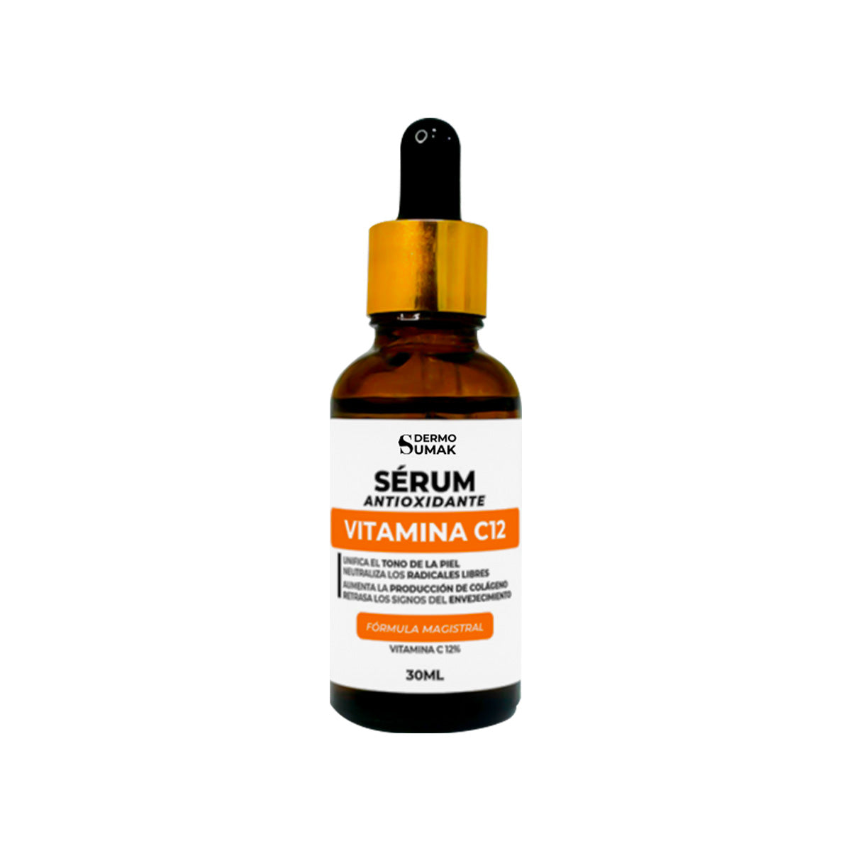Sérum Iluminador Vitamina C12 30 Ml Dermo Sumak