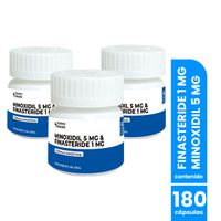 Minoxidil 5Mg & Finasteride 1Mg 60 Caps Dermo Sumak 3 Und