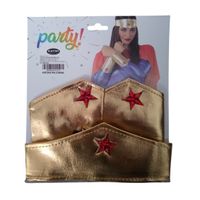 Set x 3 accesorios mujer maravilla disfraz Halloween