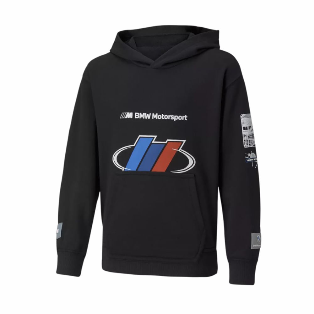 Polera Puma BMW Black Niño Talla 6