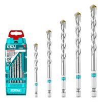 Set de Brocas para Concreto 5pcs 4-10mm Total