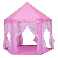 Casita Castillo Princesa Carpa Infantil Para Niñas Rosado