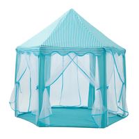 Casita Castillo Principe Carpa Infantil Para Niños Celeste