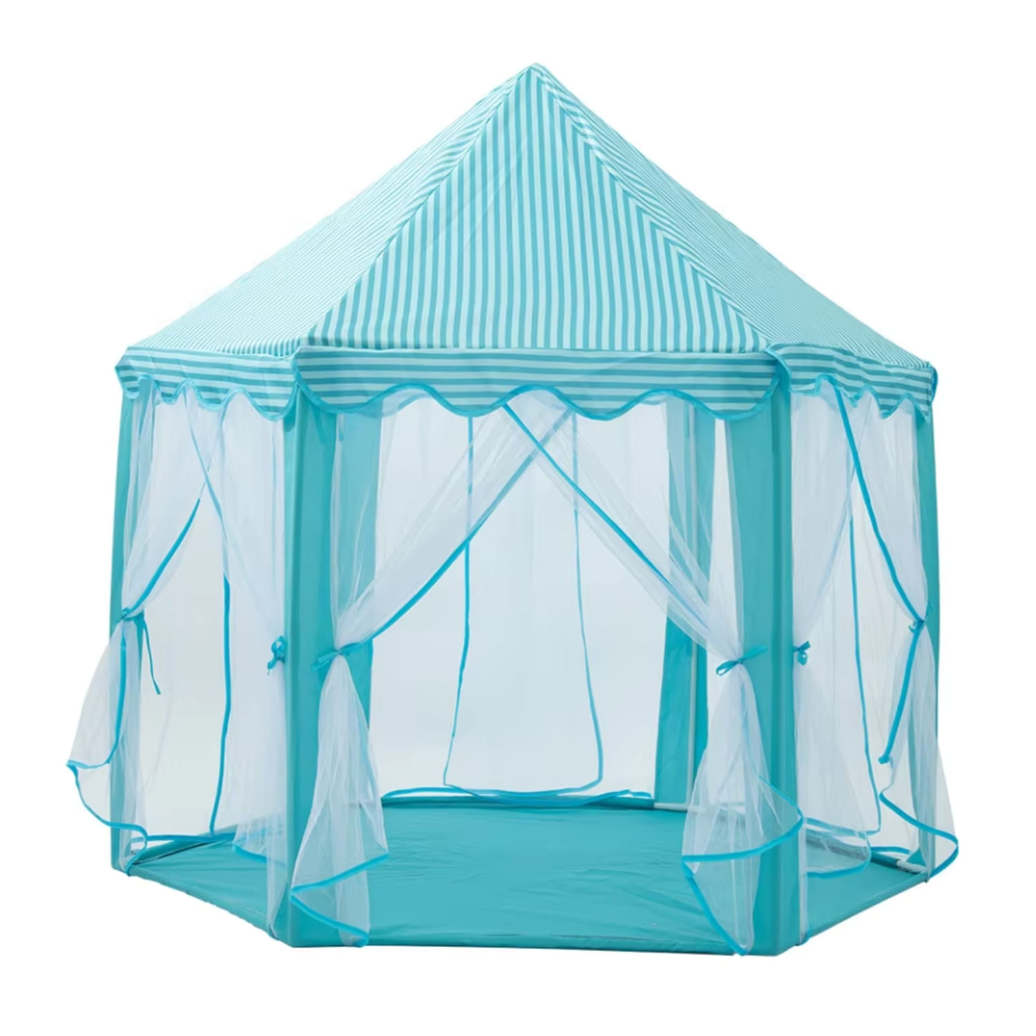 Casita Castillo Principe Carpa Infantil Para Niños Celeste