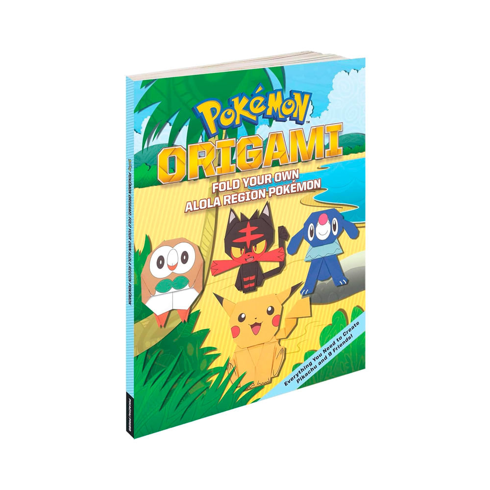 Pokemon Origami Fold Your Own Alola Region