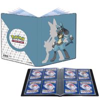 Pokemon Ultra Pro Lucario 4 Pocket Portafolio