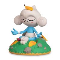 Pokemon Center Estatua Moods Meditite Concentrado