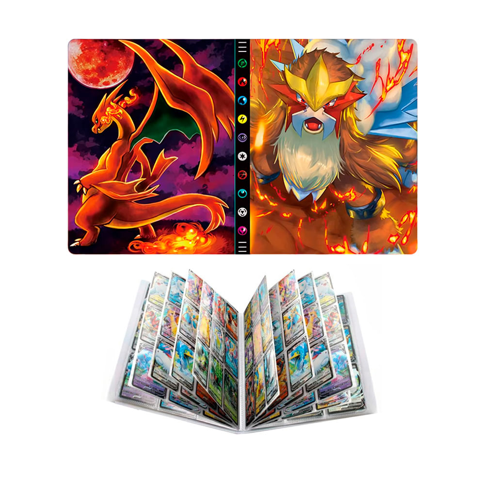 Folder 9 Bolsillos Capacidad 432 Cartas Entei