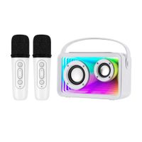 Parlante Karaoke Bt con 2 micrófonos Prolink