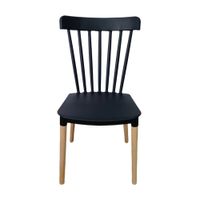 Silla Nova Negra Orange