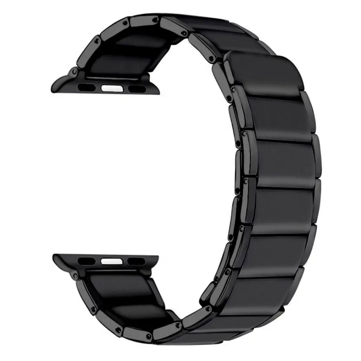 Correa Acero Inoxidable para Apple watch Modelo Two Section Color Negro