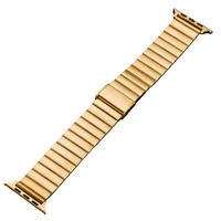 Correa de Acero Inoxidable para Apple Watch Luxury Color Dorado