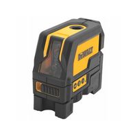 Nivel Láser Cruz y Punto de Plomada Luz Roja 50 Mts Dewalt - DW0822