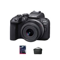 Cámara Canon EOS R10 + RF-S 18-45MM IS STM + estuche + memoria 64Gb