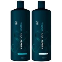 Shampoo para Rizos 1000ml + Acondicionador 1000ml Sebastian Twisted
