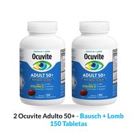 2 Ocuvite Adulto 50+ – 150 unid