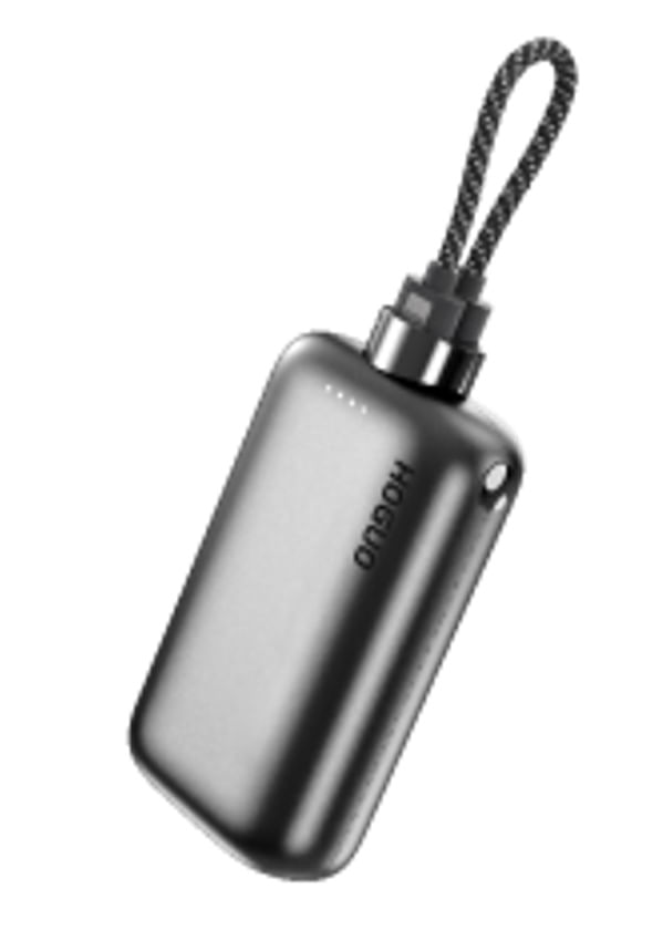 Verysun - Mini Power Bank 10000mAH Carga Rápida 22.5w c/ cables USB-C y Lightning