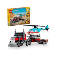 LEGO Creator 3 in 1 Flatbed Truck with Helicopter 31146