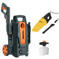 Combo hidrolavadora 1500PSI aspirador 12V shampunera truper