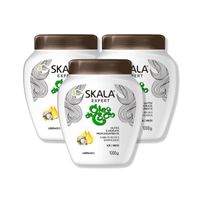Crema Tratamiento Capilar Óleo De Coco 1000G - Skala Expert 3 Unid