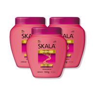 Ceramidas Crema De Tratamiento Capilar 1Kg Skala 3 Unid