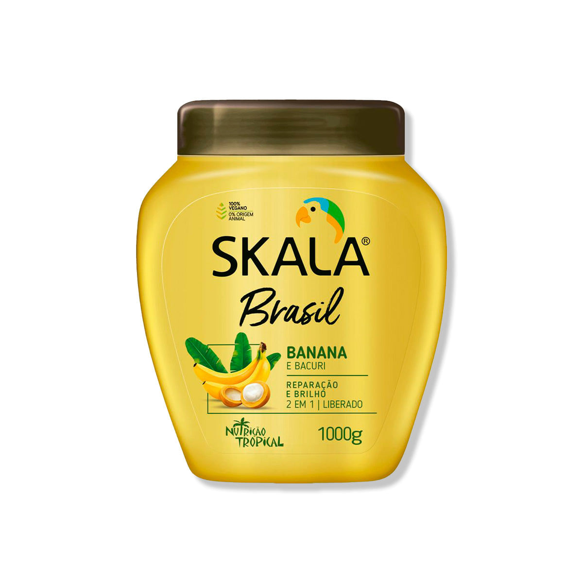 Mascara Tratamiento 2En1 Banana E Bacuri 1000G - Skala